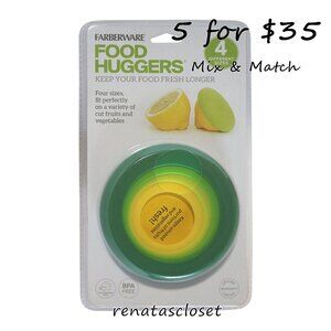 Farberware 4-pk Food Huggers NWT/NIP